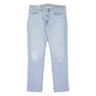 LEVI'S 511 BIG E Jeans Mens Blue Slim Straight Stone Wash W34 L32