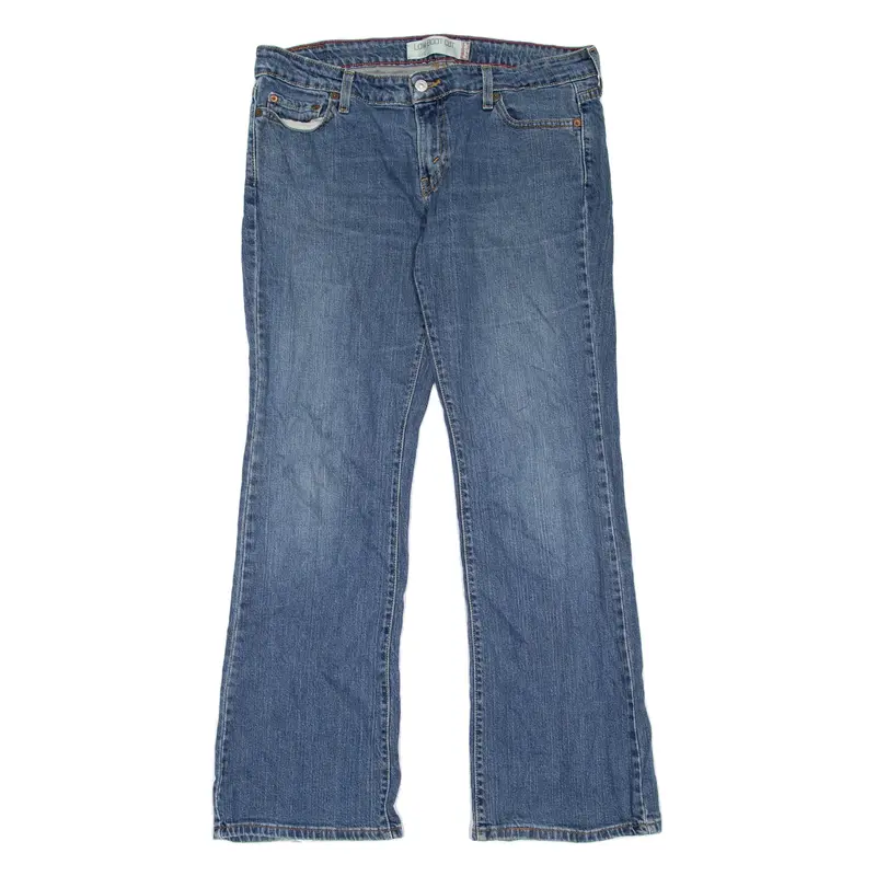LEVI'S 545 Womens Jeans Blue Regular Bootcut Stone Wash W34 L30