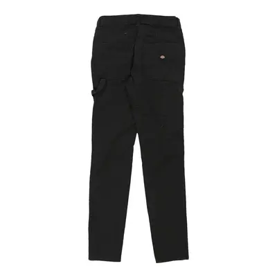 Dickies Carpenter Trousers - 28W UK 8 Black Cotton Blend