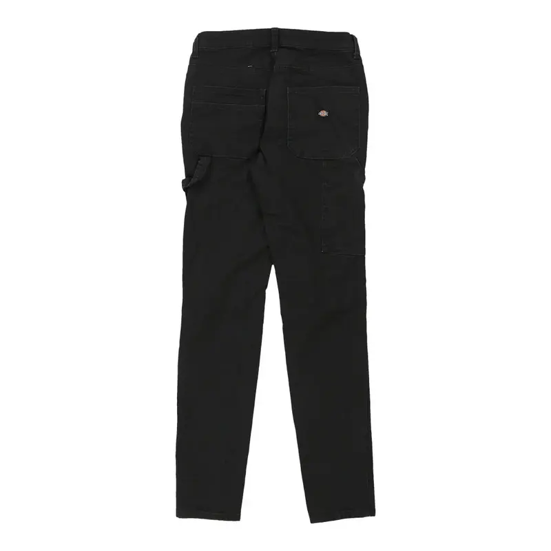 Dickies Carpenter Trousers - 28W UK 8 Black Cotton Blend