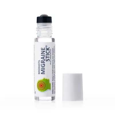 Migrastil Stick Aromatherapy Roll-On, Cool and Soothing Peppermint Essential Oil, Natural and Healthy Solution for Head and N...