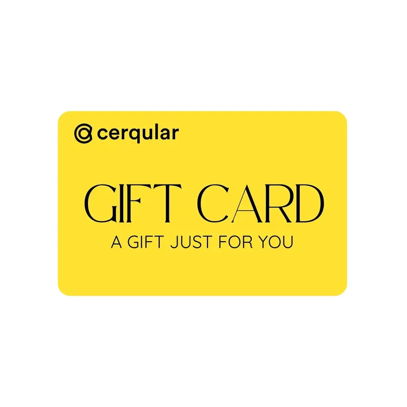 Cerqular Gift Card - Yellow | Denominations: $25.00