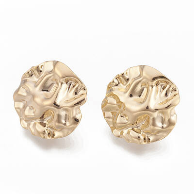 Brass Stud Earring Findings