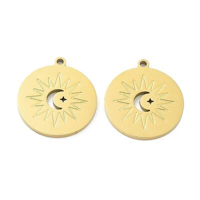 Ion Plating(IP) 316L Surgical Stainless Steel Pendants