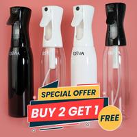 Continuous Mist Spray Bottle 300ml & 500ml Ultra Fine Mist Water Mister for Hairstyling, Gardening, Salons Organizer Plant Ho...