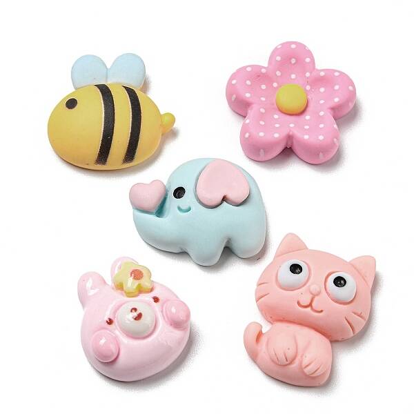 Opaque Resin Decoden Cabochons