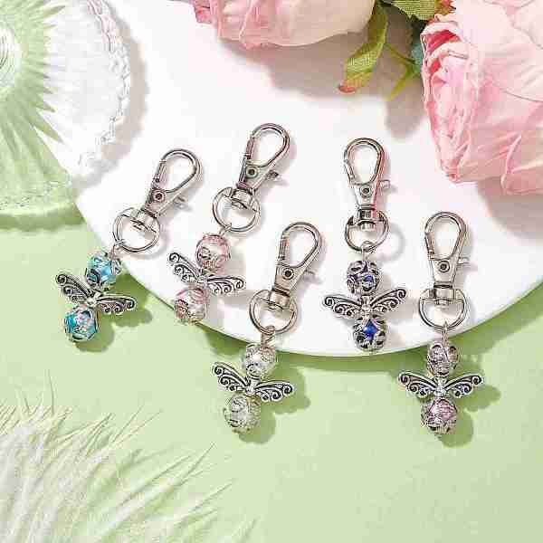 Angel Glass Pearl Pendant Decorations