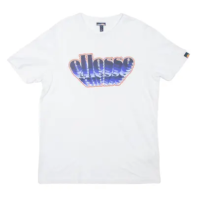 ELLESSE Mens T-Shirt White L