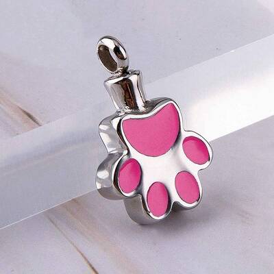 Openable Stainless Steel Memorial Urn Ashes Pendants