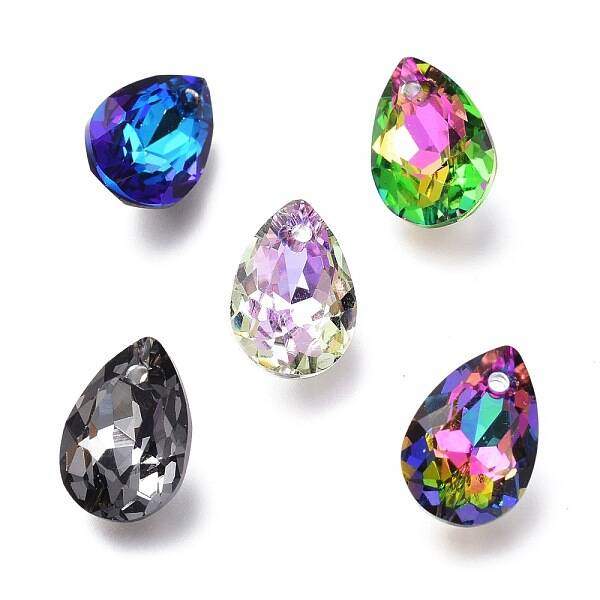 Glass Rhinestone Pendants