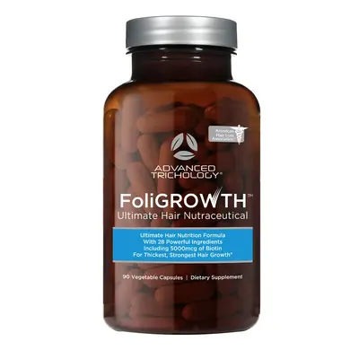 FoliGROWTH Ultimate Hair Growth Nutraceutical by Advanced Trichology - For Women & Men - Approved by the American Hair Loss A...