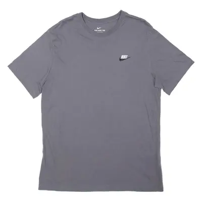 NIKE Mens T-Shirt Grey L