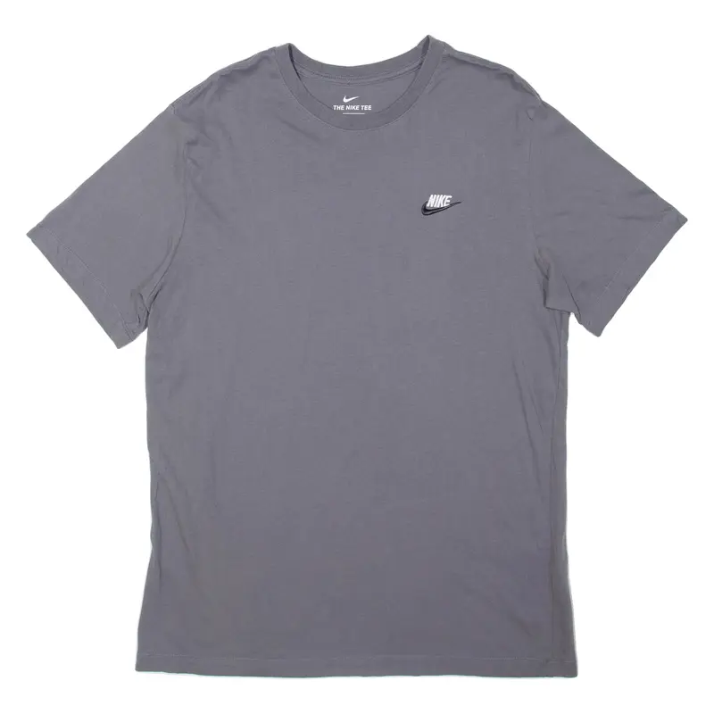 NIKE Mens T-Shirt Grey L