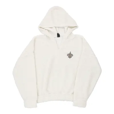 New Orleans Saints Nfl Team Apparel NFL Fleece - 2XL White Polyester