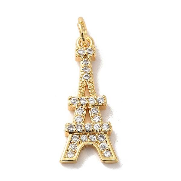 Brass Cubic Zirconia Pendants