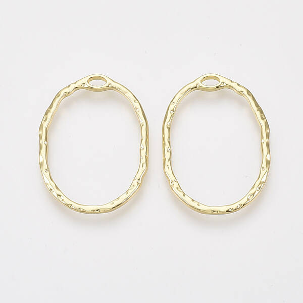 Alloy Open Back Bezel Pendants