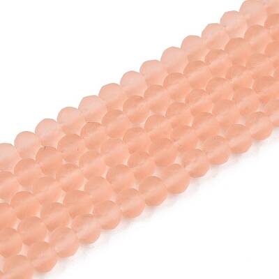 Transparent Glass Beads Strands