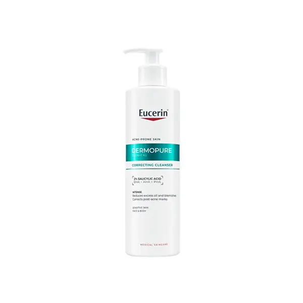 Eucerin Gel Detergente Per Pelli Problematiche Dermopure Clinical (Detergente Correttivo) 400 Ml
