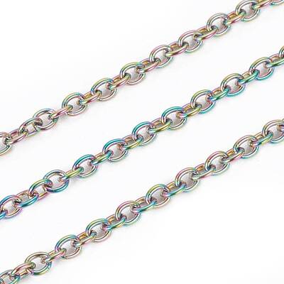 Ion Plating(IP) 304 Stainless Steel Cable Chains