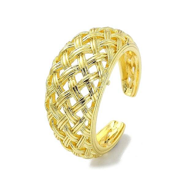 Brass Open Cuff Rings