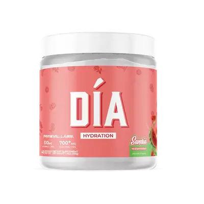 Primeval Labs - DIA Hydration - Hydration and Electrolyte Powder Mix, 40 Servings, Agua Fresca Drink Mix, Coconut Water, Taur...