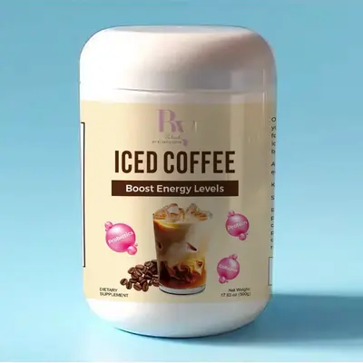 Coffee Cappuccino with L-Carnitine, Creamy and Delicious Beverage - Vitamin, Healthcare Dietary Supplement Fitness by Belleza...