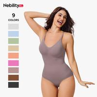 Nebility Soft Clothes for Women vneck basic comfortable seamless shapewear one piece simple fashion camisole sleeveless women...