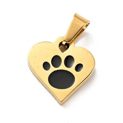 304 Stainless Steel Manual Polishing Enamel Pendants