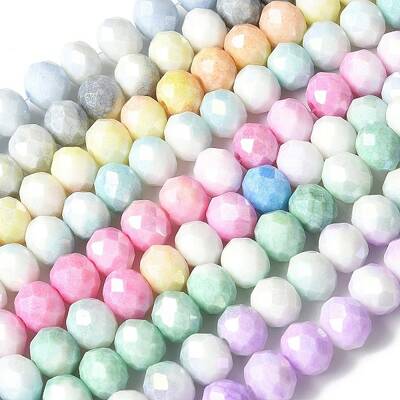 Electroplate Handmade Lampwork Beads Strands