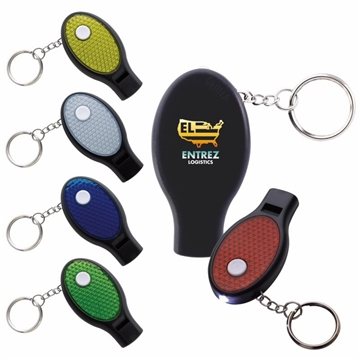 250 Customized Dual Function Whistle and Keylight - LED