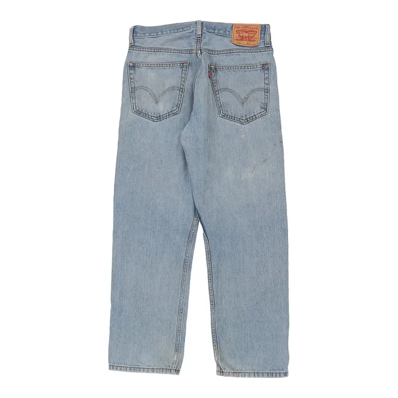 505 Levis Jeans - 32W 29L Blue Cotton