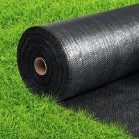 GOTGELIF 4×300FT Heavy Duty Weed Barrier, 3.2oz Premium Garden Weed Barrier Fabric, Ground Cover for Gardening, Farming, Lan...