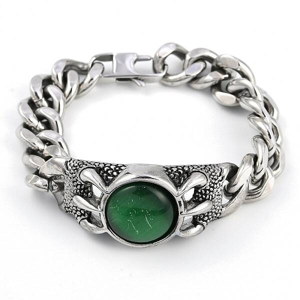 304 Stainless Steel Cuban Link Chain Bracelets for Men