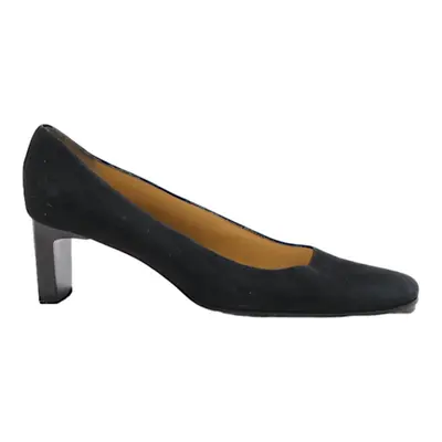 BALLY Pump Heels Black Leather Womens UK 5.5