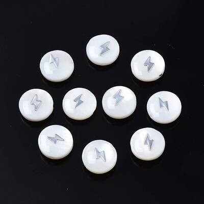 Natural Freshwater Shell Beads