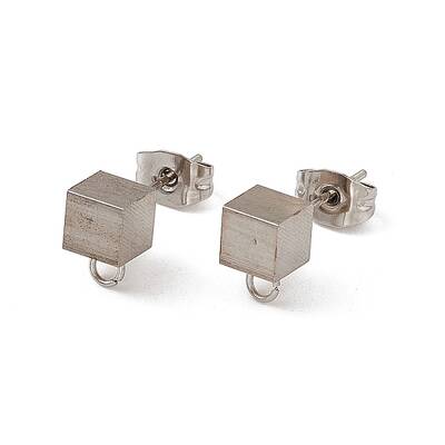 Non-Tarnish 304 Stainless Steel Stud Earring Findings