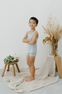 BOXER BRIEFS SET OF 2 - BLUE | Size: 4-5