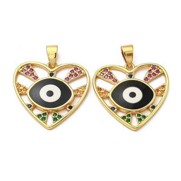 Real 18K Gold Plated Brass Pendants