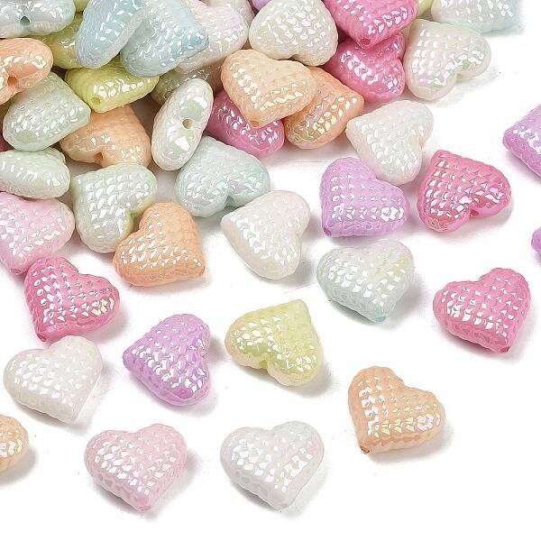 UV Plating Opaque Acrylic Beads
