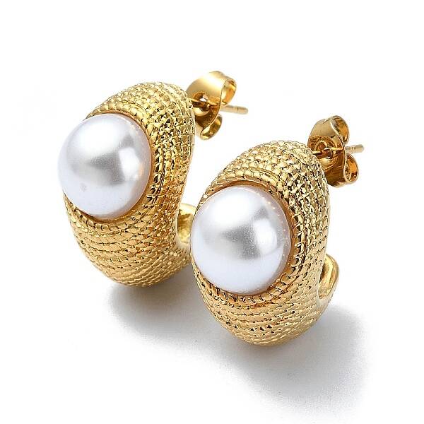 Ion Plating(IP) 304 Stainless Steel Stud Earrings