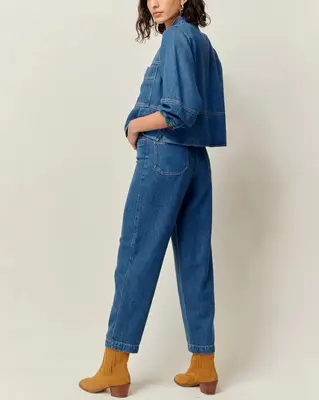 Pants Nica Denim-Blue | Color: DENIM BLUE | Size: FR-40