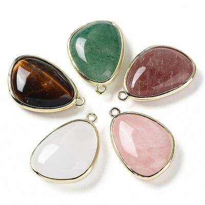 Natural Mixed Stone Pendants