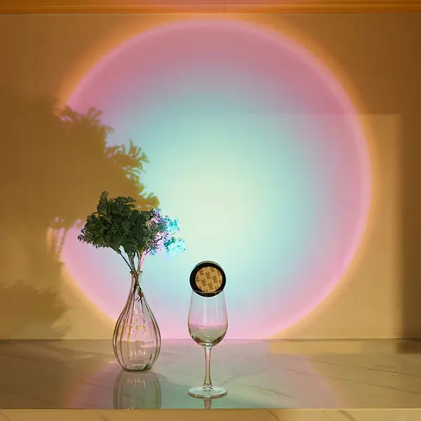 Led Lights Wireless Closet Kitchen Lights Under Furniture Battery Powered Sunset Nightlight Wall Lamp Bedroom Decoration Cabi...