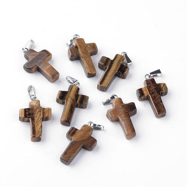 Natural Tiger Eye Pendants