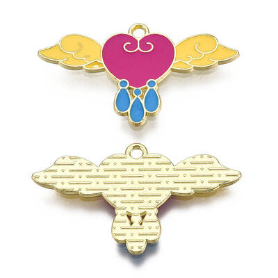 Alloy Enamel Pendants