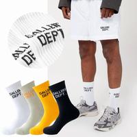 GALLERY DEPT 3 Pack Multipack Women's Soft Moisture-Wicking Crew Socks Unisex Socks Men's Crew Socks, Moisture-Wicking with O...