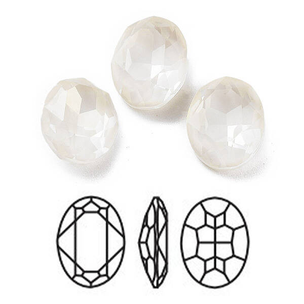 K9 Glass Rhinestone Cabochons