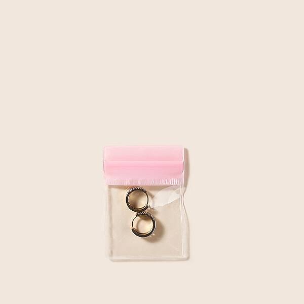 Clear PVC Jewelry Packaging Zip Lock Bags