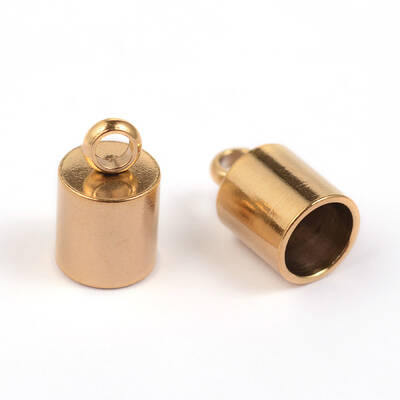 Ion Plating(IP) 304 Stainless Steel Cord Ends
