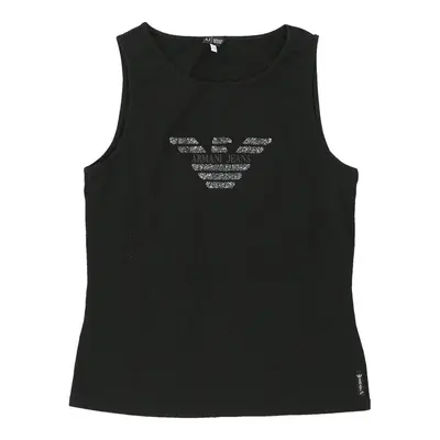 Armani Jeans Vest - Medium Black Cotton